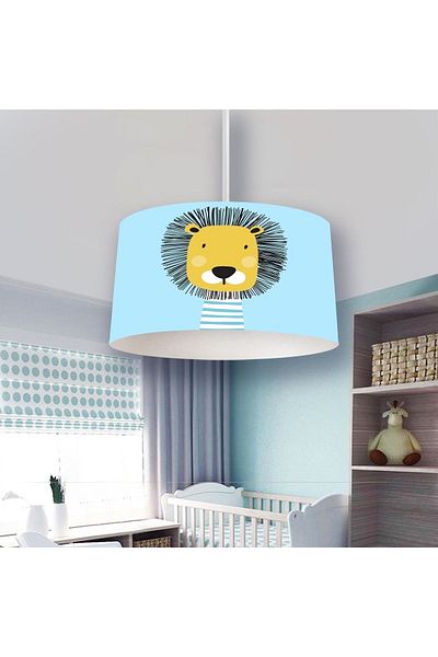 Bebişim Halı Cute Pendant Lamp Chandelier with Lion Pattern