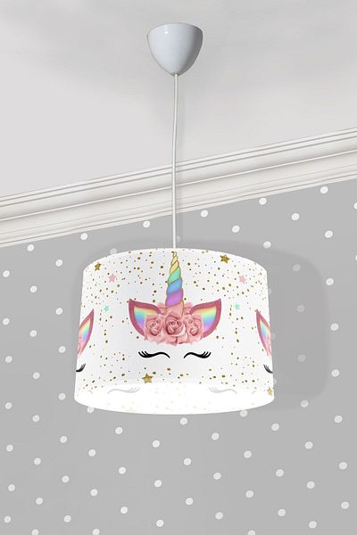 Bebişim Halı Unicorn Children's Room Pendant Chandelier