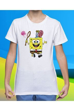 YUNAYT Sunger Bob Bask l Unisex T shirt Fiyat Yorumlar Trendyol