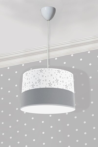 Genel Markalar Bebişim Bi120 Yıldız Çocuk Odası Sarkıt Avize