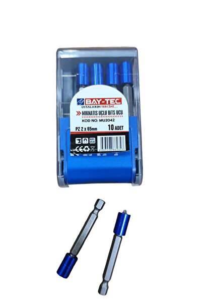 FDN bay-tec pz 2 x65mm mıknatıs uçlu bits ucu 1 adet