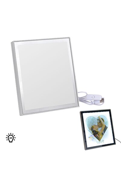 Nobbystar Ledli Dikey Love Kalpli Sihirli Ayna