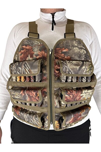 UYĞURCA Ayarlı Kolonlu Avcı Yeleği - 36 Fişek Kapasiteli