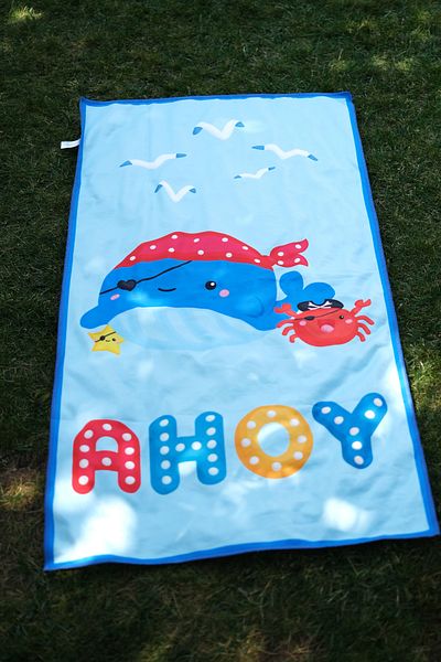 moris home DIGITAL PRINTED 65x130 CHILDREN'S BEACH TOWEL
