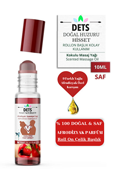 Dets Feromonex Doğal Esansiyel Yağ – Çekici Ve Kalıcı Koku 10 ml