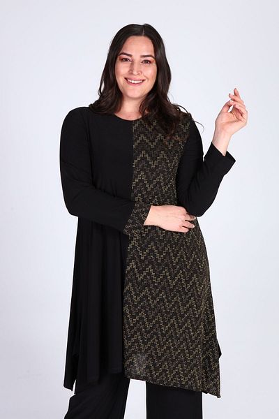 Asees Asymmetrical Medium Size Trousers Suit with Cuffs