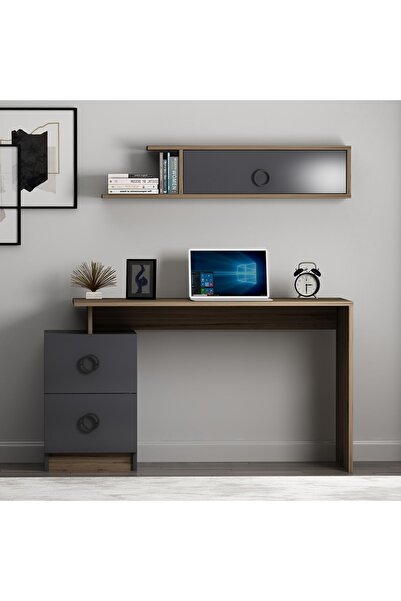 İNARCH DİZAYN Sera Çm003 Çalışma Masası Antrasit - Çırağan