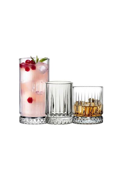 Paşabahçe Elysia Water Glass - Soft Drink Glass Set Set 14 Pcs.