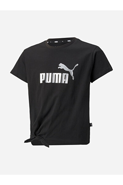 Puma تي شيرت بعقدة وشعار أساسي