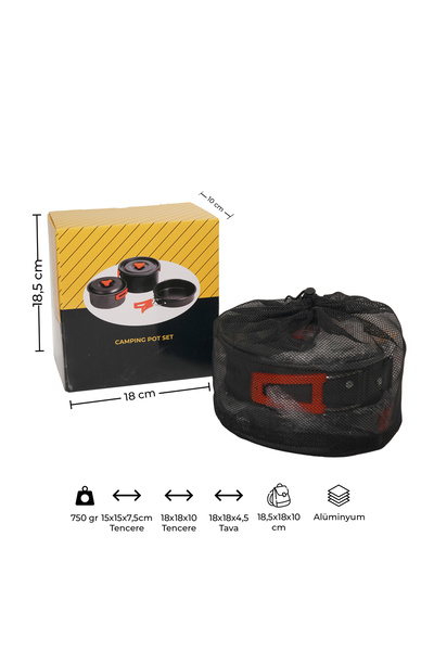 Urban Badger Njord 2-4 Person Camping Kitchen Set