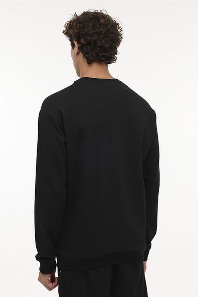 lumberjack Мъжки суитшърт M-SN75 BSC C NECK SW 4PR, черен
