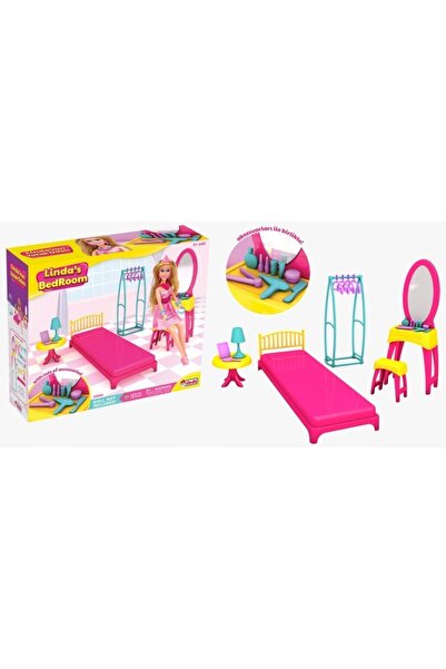 Dede Oyuncak Linda'nın Yatak Odası Oyun Seti