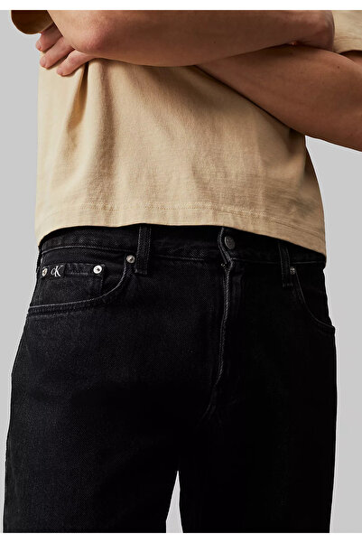 Calvin Klein Erkek AUTHENTIC STRAIGHT Jean Pantolon-Siyah