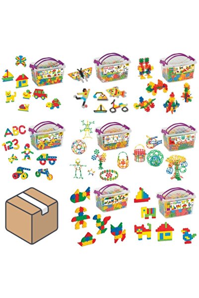 Doğan Oyuncak Dünyası مجموعة Mega Lego - مجموعات Dede Lego - لغز الزهرة Tick ...