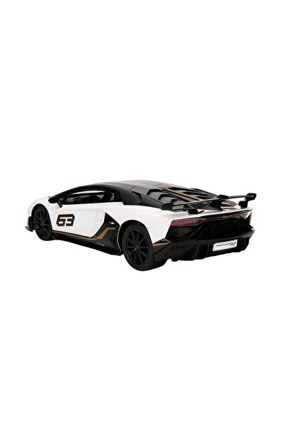 Genel Markalar Rastar Lamborghini Aventador SVJ Uzaktan Kumandalı Işıklı Araba - 1:14 Ölçekli Kumandalı Araba - R/C