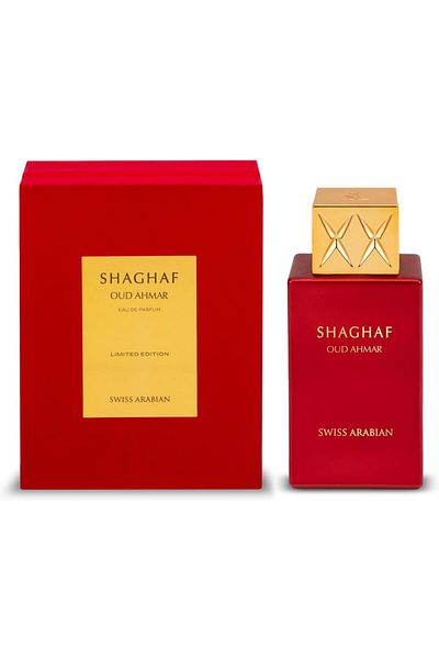 SWISS ARABIAN Swiss Arabian Shaghaf Oud Ahmar - Unisex Eau De Parfum - 75Ml - Ambery, Woody, Gourmand Scent
