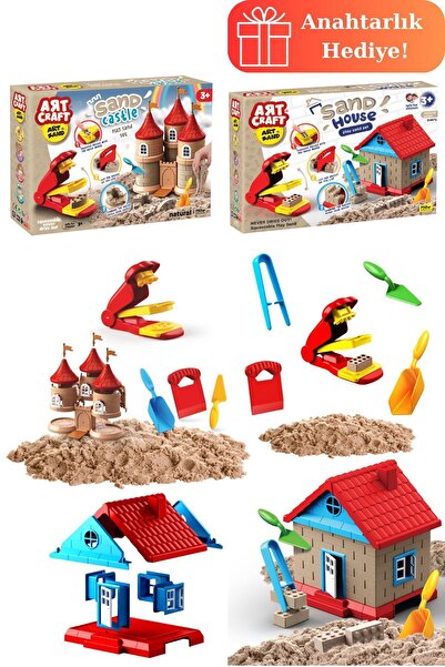 Doğan Oyuncak Dünyası Kurumayan Kinetik Kum Ev ve Peri Masalı Oyun Kumu Seti ...