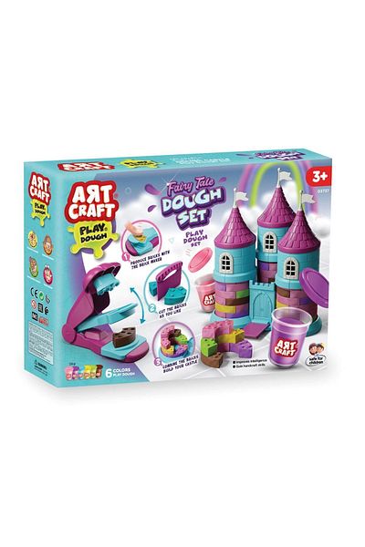 Doğan Oyuncak Dünyası Fairy Tale Dough Set (336 Gr.) - Play Dough Set - Dough Sets - Dough Molds
