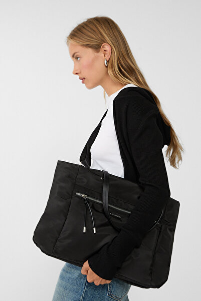 Stradivarius Kumaş tote çanta