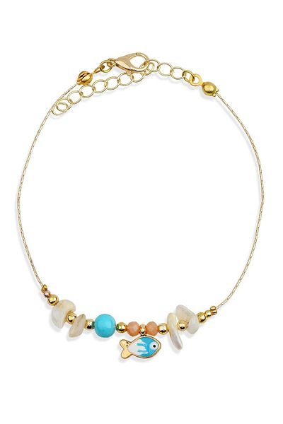 Klips Concept Broken Stone Anklet - Fish Object
