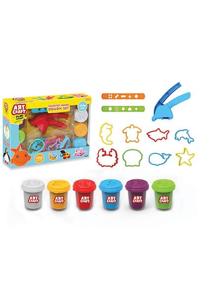 Doğan Oyuncak Dünyası Skilled Hands Dough Set - Play Dough Set - Dough Sets - Dough Molds