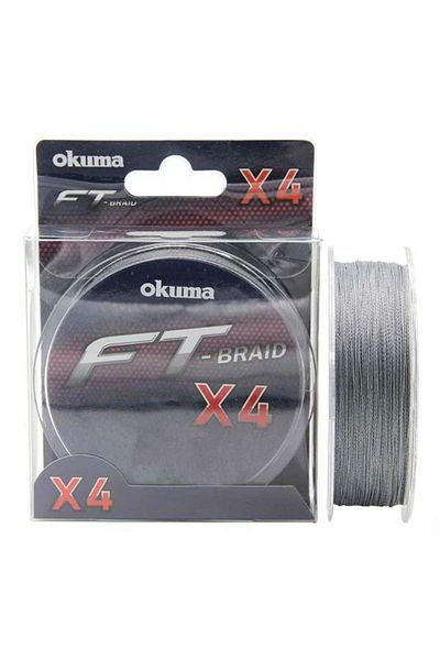 Okuma Set of 4 Ft-Bradsgrey 0.165mm - 300m Gray 1AD