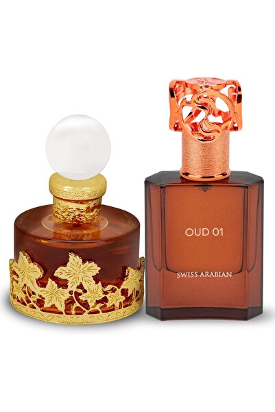 SWISS ARABIAN Swiss Arabian Oud 01 50ml EDP + Oud Malaki 25ml CPO