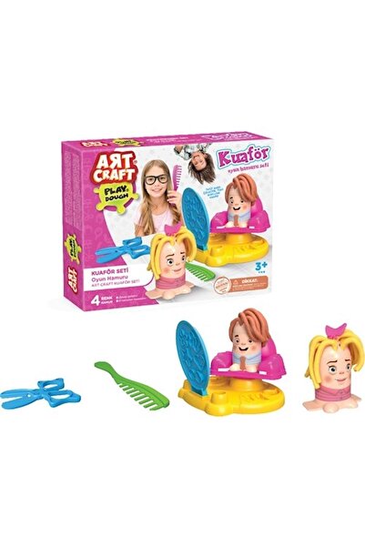 Dede Oyuncak مجموعة صلصال آرت كرافت لتصفيف الشعر من ديدي 03458، 224 جرام