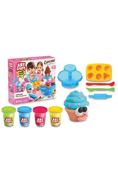Doğan Oyuncak Dünyası Cupcake Dough Set - Play Dough Set - Dough Sets - Dough Molds