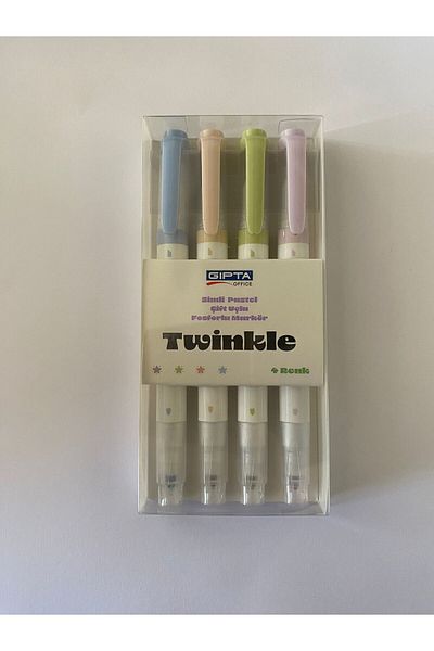 Gıpta Twnikle Double Ended Highlighter Marker