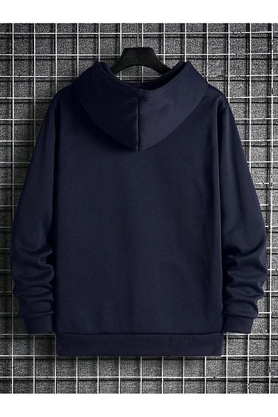DAXİS Sportwear Company Nagy méretű UNISEX kapucnis nyomott pulóver