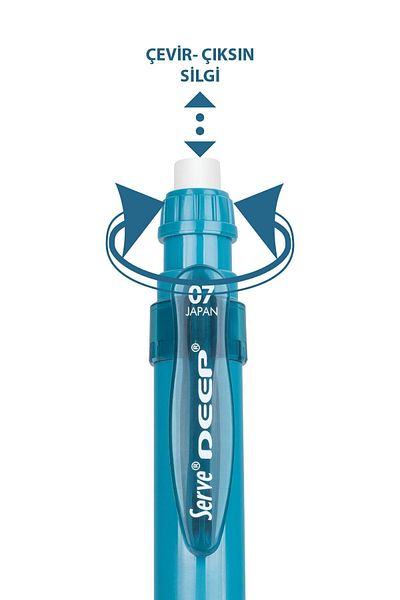 Serve Ocean Blue 0.7 mm Mechanical Pencil - Deep Sv-Deep-07-Om
