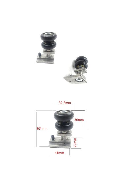 AYRINTISHOP Glass Balcony Wheel with Kertic