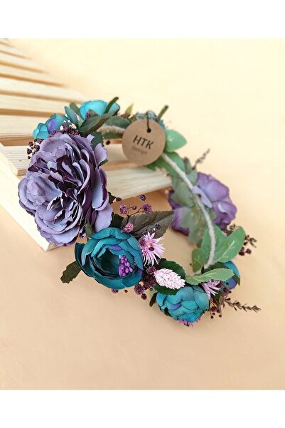 htk butik Yapay Çiçekten Nedime Parti Lohusa Dış Çekim Tacı Kına Tacı Ve Geli...