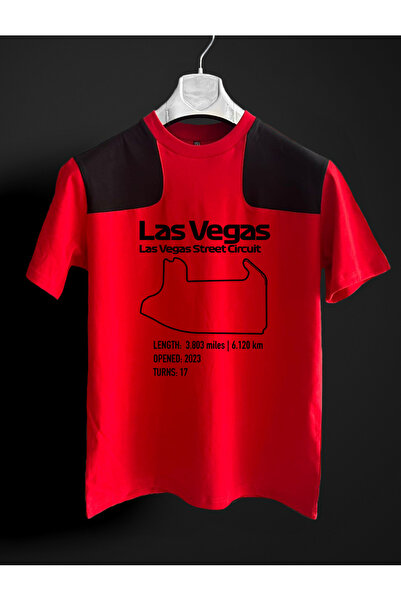 FNBX Las Vegas Gp F1 Red Black T-Shirt