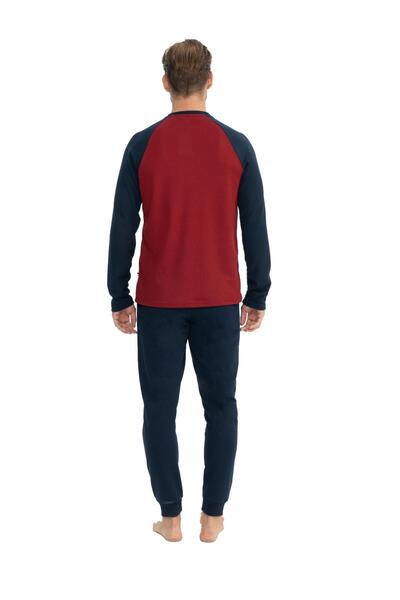 U.S. Polo Assn. Σετ ανδρικών πιτζάμες με μακριά μανίκια