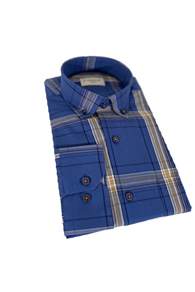 dcn giyim 1985 Men's Linen Shirt - Classic Cut, M2 Model