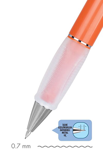 Serve Versatil Kalem (Mekanik Kurşun Kalem) Deep 0.7 Mm Kiremit Sv-Deep-07-Krmt