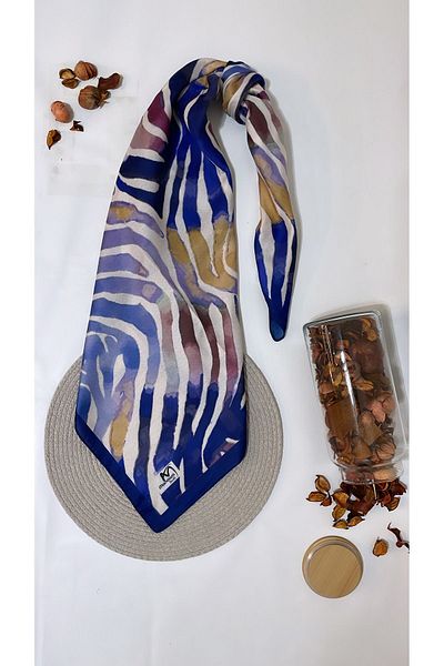 Onur Zebra Patterned Soft Scarf - Great Fabric, Quality Product, Summer Scarf