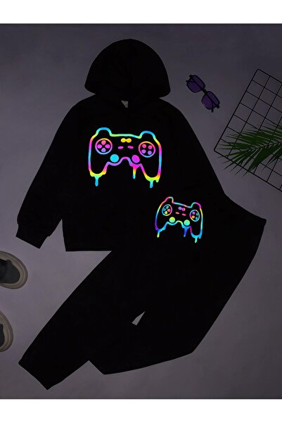 bellanova Σετ αθλητικής φόρμας Cool Sweety Printed Swetsher - Κάτω και επάνω σετ