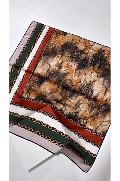 Onur Шарф - Нова модель Цифровий друк Двосторонній візерунок Твіл Шарф Хіджаб Одяг Висока якість Магазин Мода