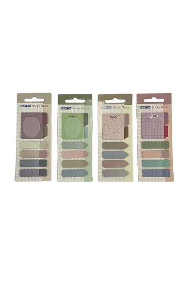 Gıpta Set of 4 Adhesive Note Paper