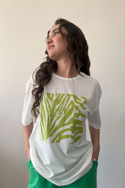 CİDDE Women's Leopard Printed T-Shirt