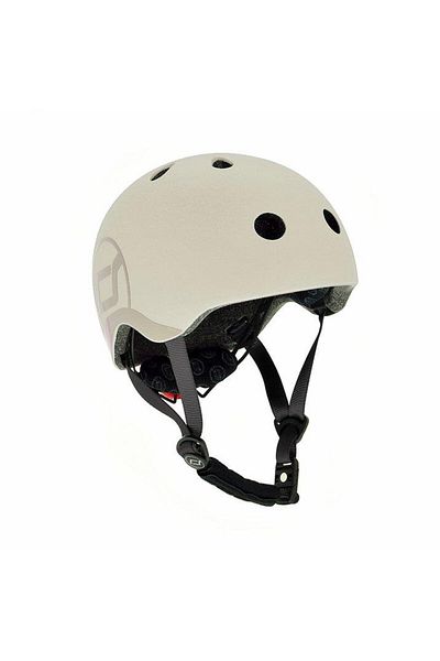SCOOT AND RIDE Light Gray Child Helmet - S-M, 190605 -96367