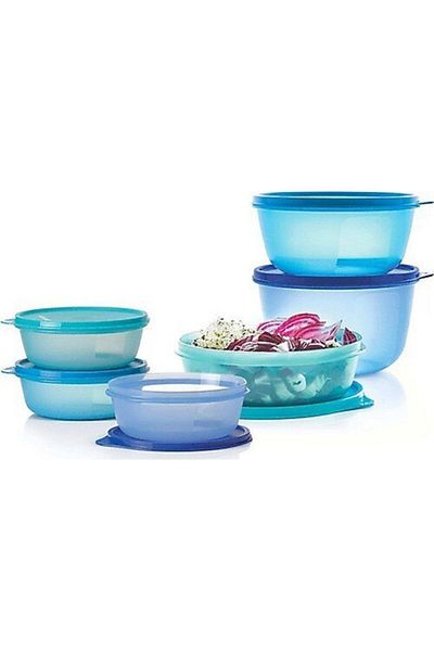 Tupperware Candy Series Storage Container Set of 6 Storage