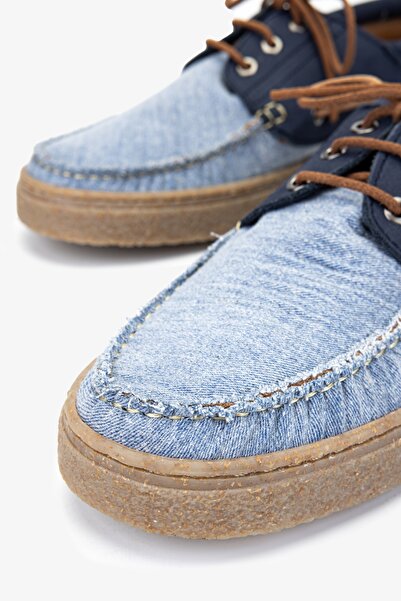 Valmenti Aegis Erkek Jeans / Marine Deri & Tekstil Casual Ayakkabı