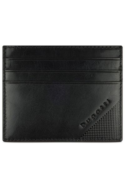 BUGATTI Nobile Credit card case RFID protection Leather 10 cm