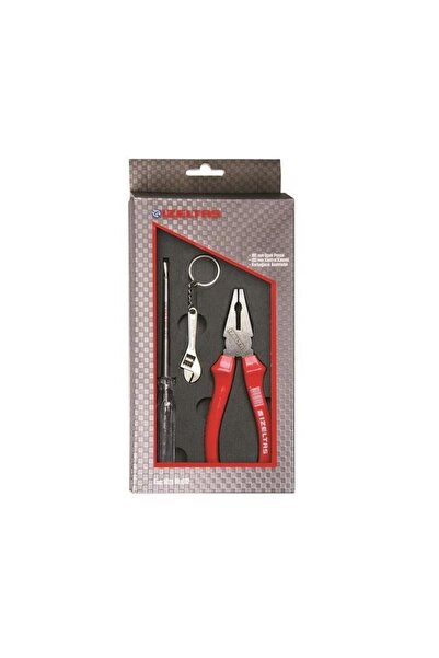 İzeltaş Pense Ve Kontrol Kalemi Seti Anahtarlıklı
