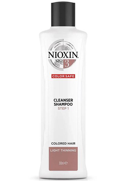 Nioxin System 3 - 300ml Thickening Shampoo for Lightly Dyed Fine Hair