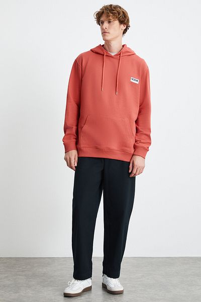 GRIMELANGE Men's RedSweatshirt- Derick